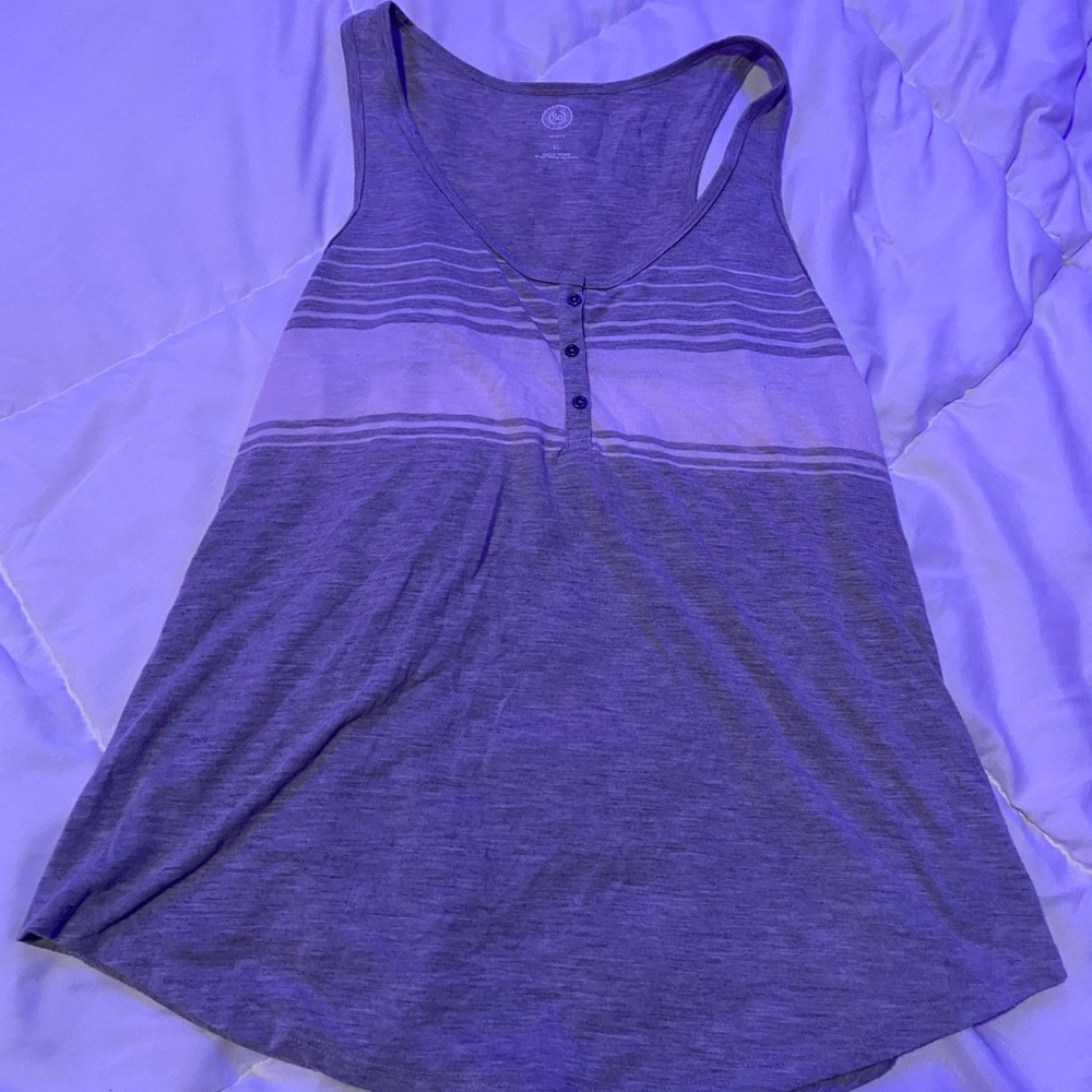 Razor back tank top. So brand size XL